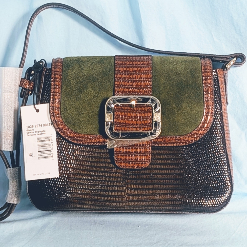 NWT Brahmin Gianna in Samba Highgate
